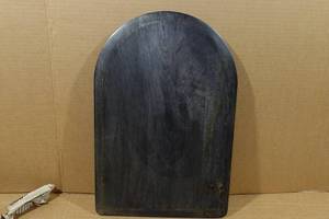 lot 7 image: Bloomingville Mango Wood Cheese Board - Black 18x12