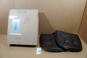 lot 63 image: 2 Non-Slip Chair Cushions