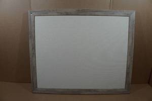 lot 88 image: Beatrice Fabric Pinboard - Rustic, 24x30