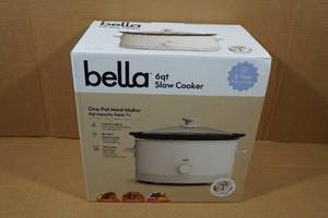 lot 149 image: Bella 6QT Slow Cooker