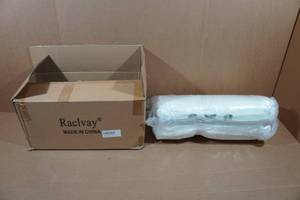 lot 167 image: Set of 2 Outdoor Chair Cushions - Blue, 19x19x3