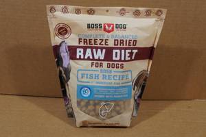lot 177 image: Boss Dog Raw Diet Dog Treats - Fish Recipe