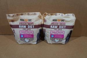 lot 179 image: 2 Boss Cat Freeze Dried Treats - Turkey Recipe
