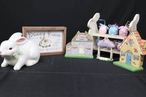 lot 61 image: Midwest Easter Village & Easter Decor Collection