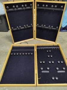 lot 14 image: Two Wood Jewelry TransportCarrying Cases