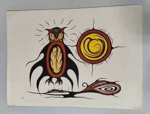 lot 19 image: Guardian Spirit Edition 99 Signed by Morley Kakepetum