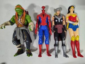 lot 23 image: Vintage Action Heroes