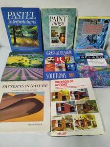 lot 36 image: Assorted Books on Art, Design & Techniques