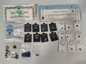 lot 42 image: Assorted Loose Stone including Sapphire w$225 Appraisal