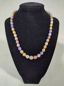 Honora Multi-Colored Pearl Necklace w/925 Clasp