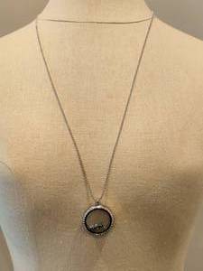 lot 56 image: Origami Owl Locket wCharms