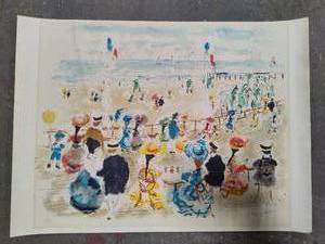 lot 79 image: Limited Edition Stroll Along the Strand SignedNumbered by Urbain Huchet