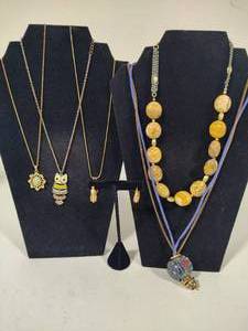 lot 105 image: Asst Designer Stamped Costume Jewelry