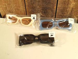 lot 132 image: 3 Sunglasses