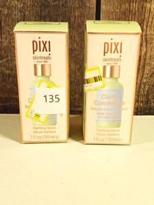 lot 135 image: PIXI CLARITY CONCENTRATE CLARIFYING SERUM With Salicylic Acid &probiotics 1oz  (set of 2)