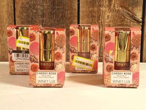 lot 32 image: Winky Lux Cheeky Rose Liquid Blush - Queen & Noble - 0.21oz  (set of 4)