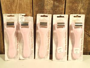lot 4 image: Studio Selection Cooling Facial Roller  (set of 5)