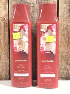 lot 6 image: Goodbaths Moisturizing Body Lotion, May Bloom, 13 oz  (set of 2)