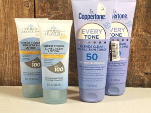 lot 7 image: Sunscreen (2 sets of 2)