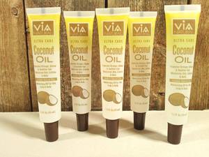 lot 10 image: Via Natural Ultra Care Cocoa Butter Oil, 1.5 fl oz  (set of 5)