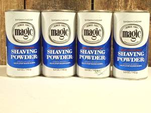 lot 26 image: Magic Shaving Powder Blue Regular Strength 5 oz  (set of 4)
