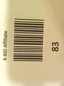 lot 83 image: Clover Valley Raisin Bran Breakfast Cereal, 16.6 oz.  (set of 9)