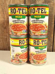 lot 84 image: Rotel Diced Tomatoes & Green Chilies Mild 10oz  (set of 8)
