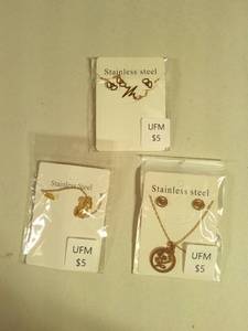 lot 99 image: Stainless Steel Jewelry Sets