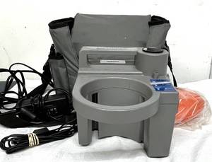 lot 105 image: DeVilbiss 7305P-D Homecare Suction Unit with ADC 4053 CPR Resuscitator - Effective and Rapid Suctioning, Ideal for In-Home or Travel Use, Easy-To-Turn Lockable Regulator Knob - Great Condition