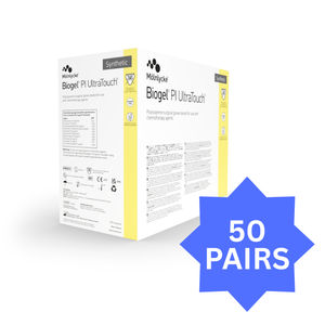 lot 33 image: MSRP $240 Box of 40 Pairs NEW Mlnlycke Biogel� PI UltraTouch Synthetic Surgical Gloves Size 9 REF 41190  Premium OR Gloves w Exceptional Tactile Sensitivity &amp Softness, Comfort &amp Barrier Protection