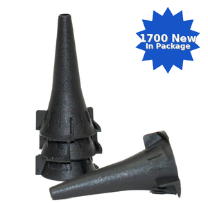 lot 21 image: MSRP $100 Lot of 2 (850Bag) NEW Welch Allyn Universal KleenSpec 52434-U Adult Otoscope Speculas 4.25mm Eyes, Ears, Nose &amp Throat  Disposable Single-Use Tips