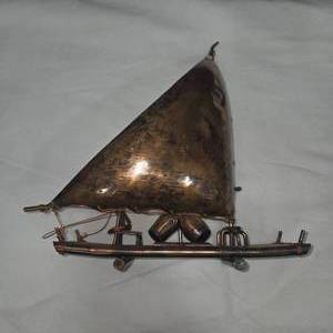 lot 209 image: Bronze Sailboat Raft