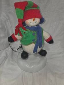 lot 256 image: Dancing Snowman