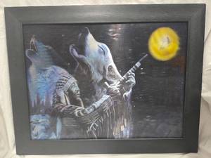 lot 262 image: Native American 3d Picture