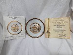 lot 267 image: Japanese Floral Calander Collector Plate - Girls Doll Day Festival