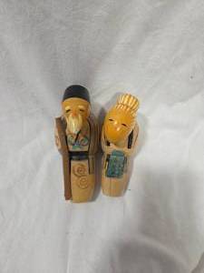 lot 278 image: Japanese Kokeshi Dolls