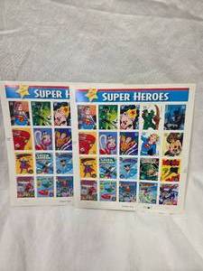 lot 285 image: DC Comics Stamps