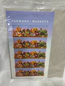lot 291 image: Farmers Market Forever Stamps
