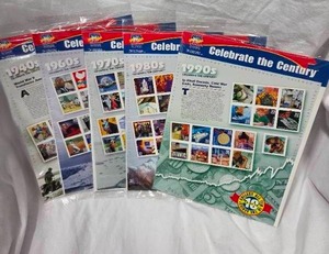 lot 292 image: Celebrate the Century Stamp Sheets