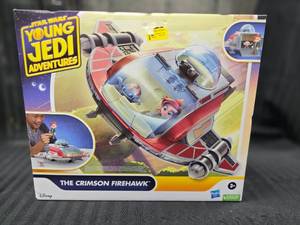 lot 10 image: Star Wars Young Jedi Adventures The Crimson Fire Hawk