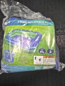 lot 27 image: 2 ring Inflatable Pool