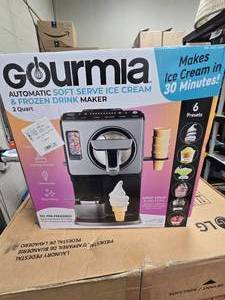 lot 60 image: Gourmia Automatic Ice Cream and Frozen Drink Maker