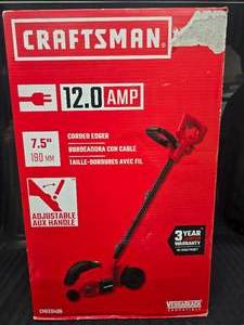 lot 115 image: Craftsman Corded Edger 12amp