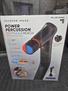 lot 133 image: Sharper Image Power Percussion HotCold Reach Messager