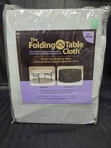 lot 139 image: Table Cloth for 60 Round Table (White)