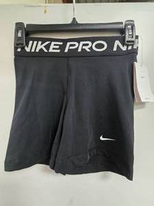 lot 168 image: New Nike Pro Womans Compression Shorts Size Small