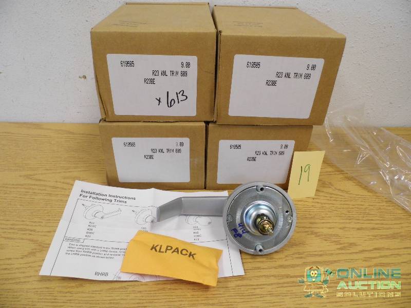 4 Door Knobs