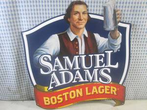 lot 144 image: (G-1) Samuel Adams Boston Lager Tin...
