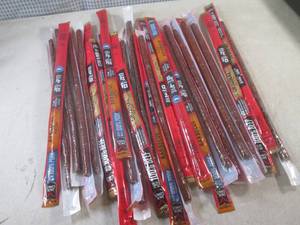 lot 197 image: (B-1) 24 Jack Links Snack Sticks Pa...