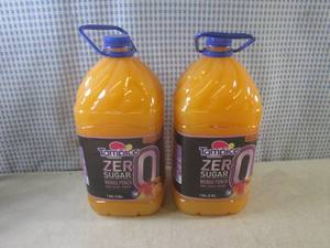 lot 199 image: (C-2) 2 Gallons of Mango Punch Zero...